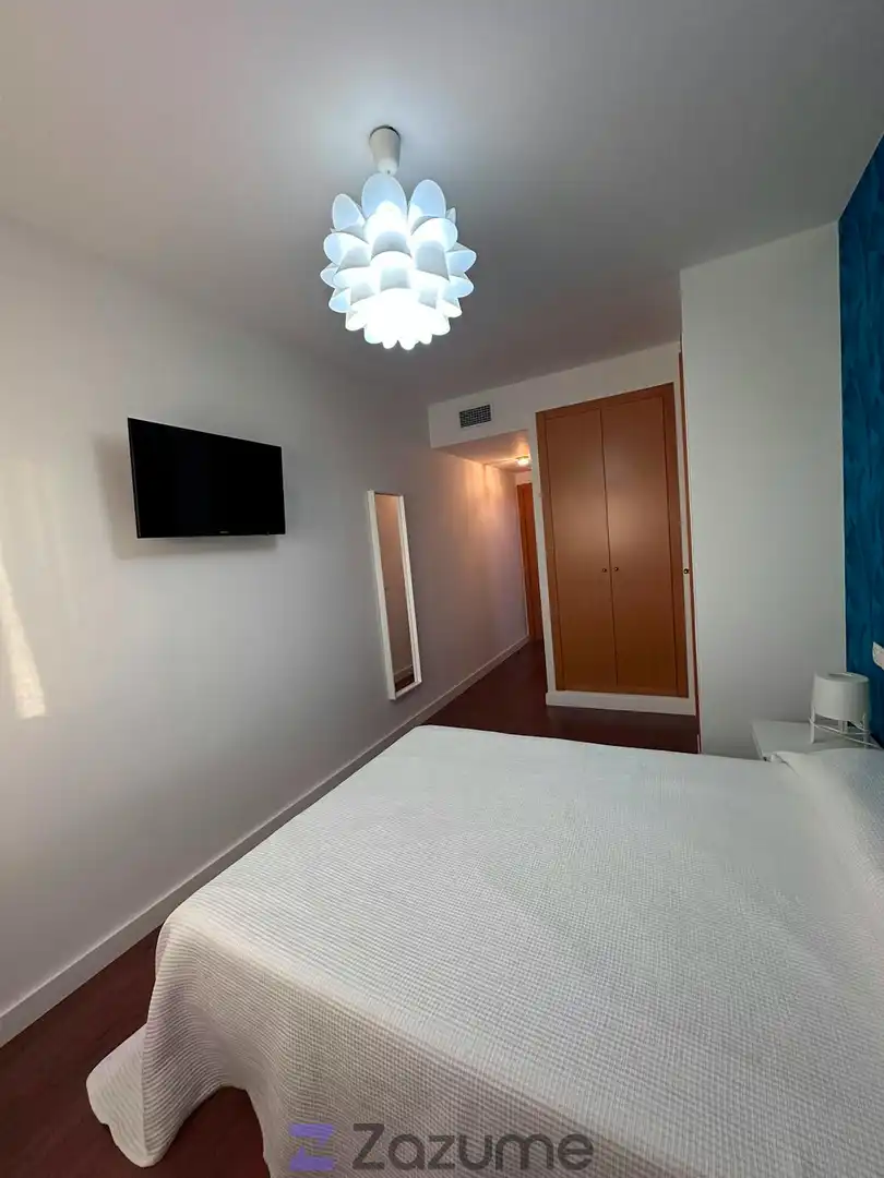 Bedroom of Flat for rent in Murcia  with Air Conditioner, Private garden and Swimming Pool
