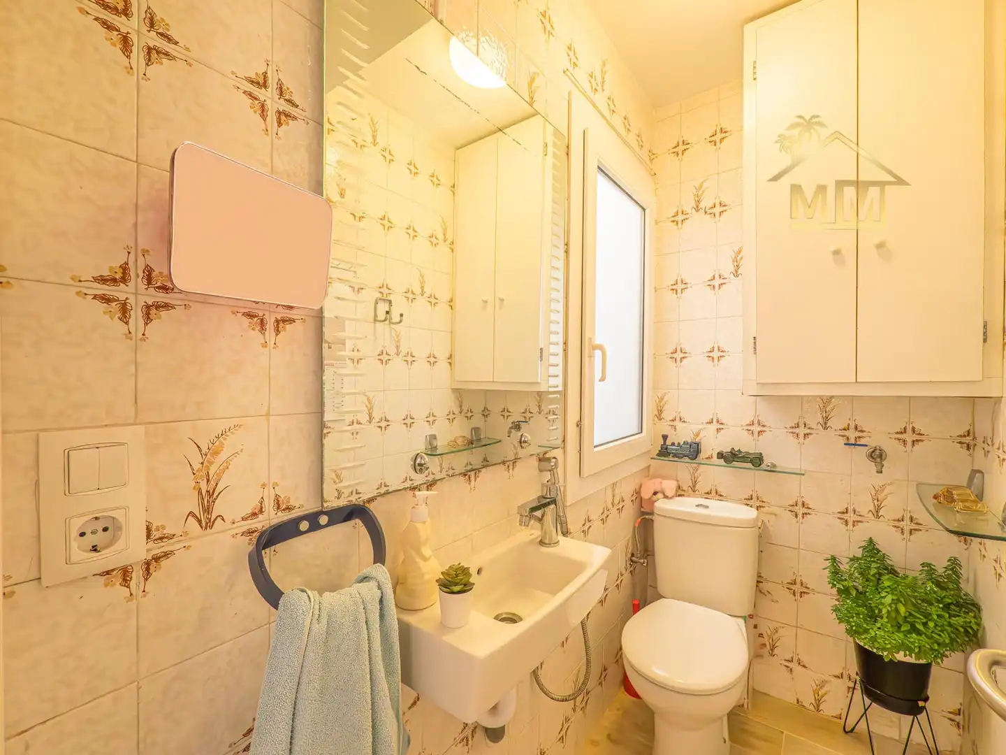 Badezimmer von Wohnungen zum Verkauf in Es Mercadal mit Klimaanlage, Privatgarten und Terrasse