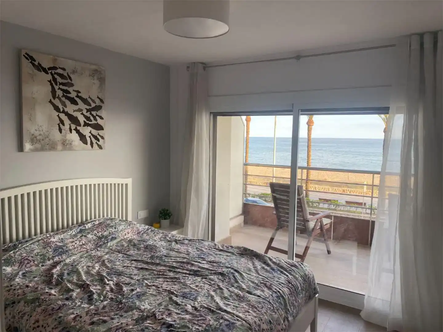Schlafzimmer von Wohnung zum Verkauf in Calafell mit Klimaanlage, Schwimmbad und Balkon