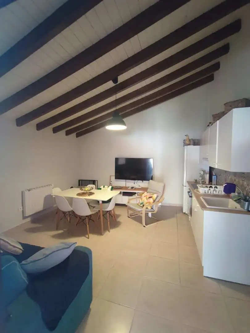 Cocina de Finca rústica en venta en Benamocarra con Terraza y Piscina