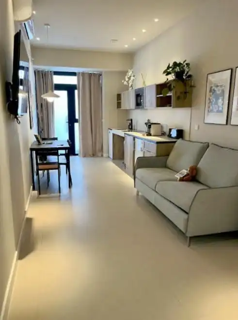 Living room of Apartments for sale in Valencia  with Air Conditioner and Furnished