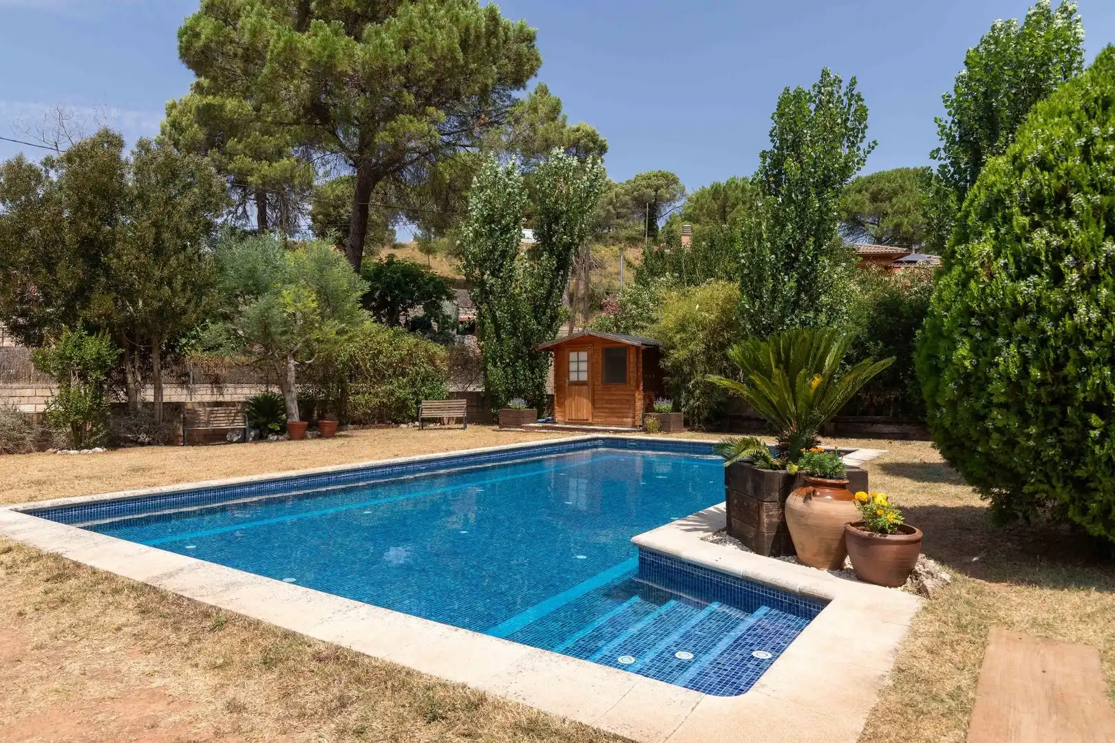 Piscina de Casa o chalet en venta en Vacarisses con Calefacción, Jardín privado y Terraza