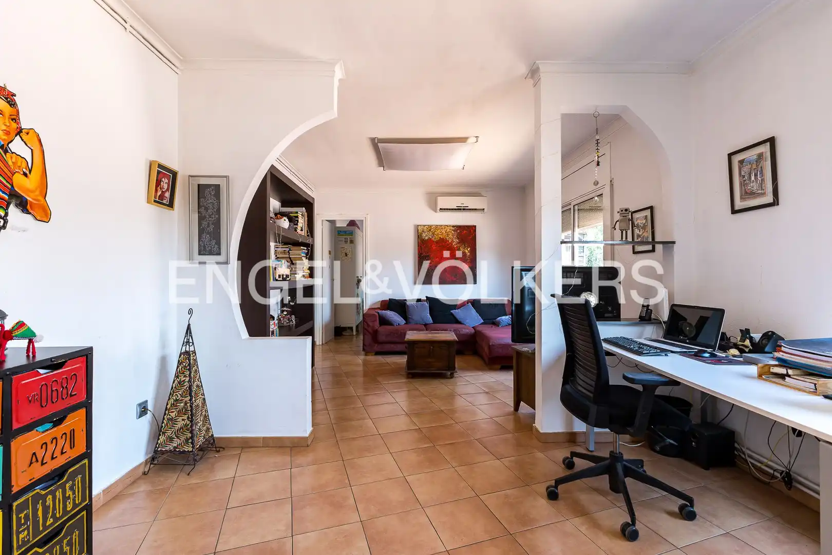 Sala de estar de Ático en venta en Martorell con Aire acondicionado, Calefacción y Terraza