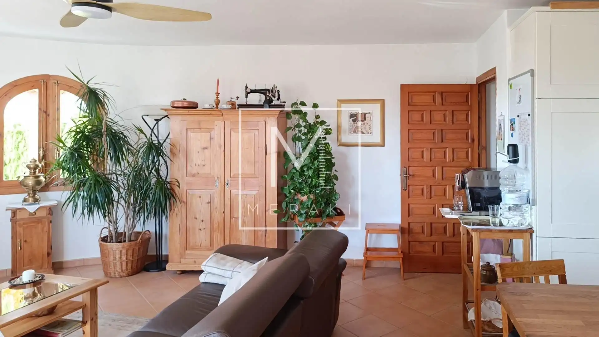 Sala de estar de Casa o chalet en venta en Calpe / Calp con Aire acondicionado, Calefacción y Jardín privado