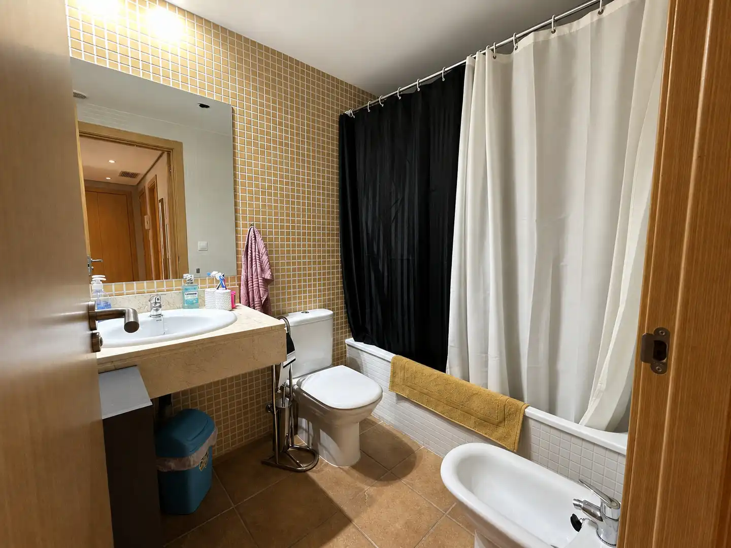 Bany de Apartament en venda en Vera amb Aire condicionat, Calefacció i Jardí privat