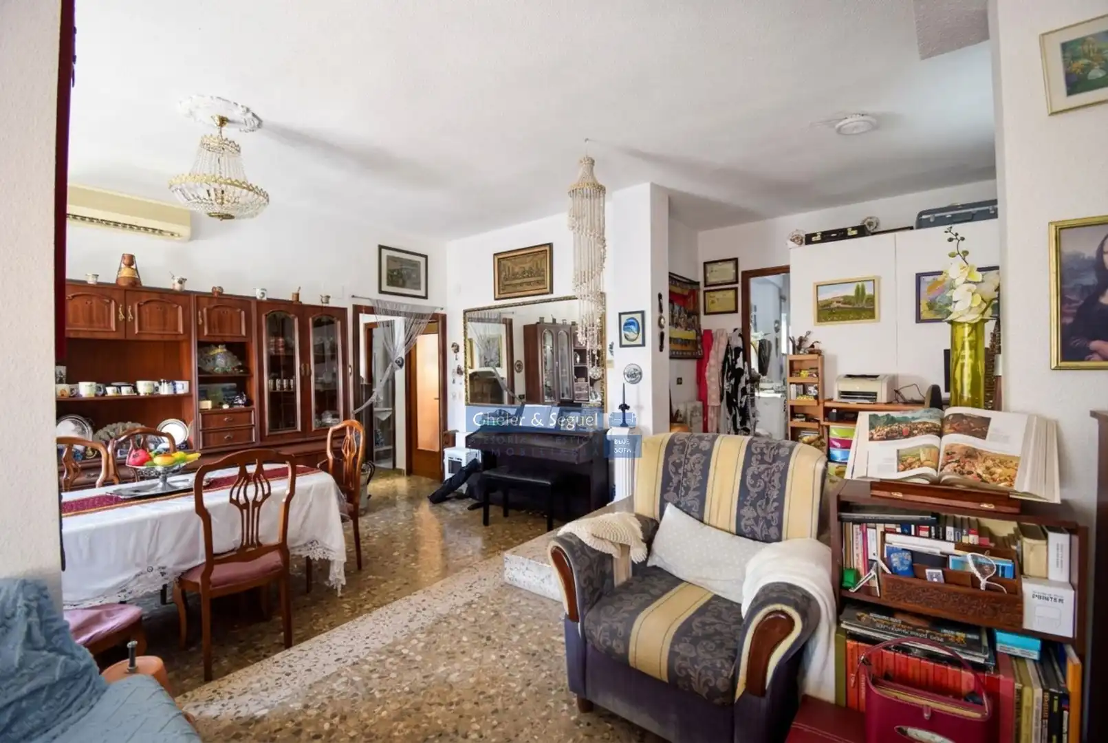 Sala d'estar de Pis en venda en Sagunto / Sagunt amb Terrassa