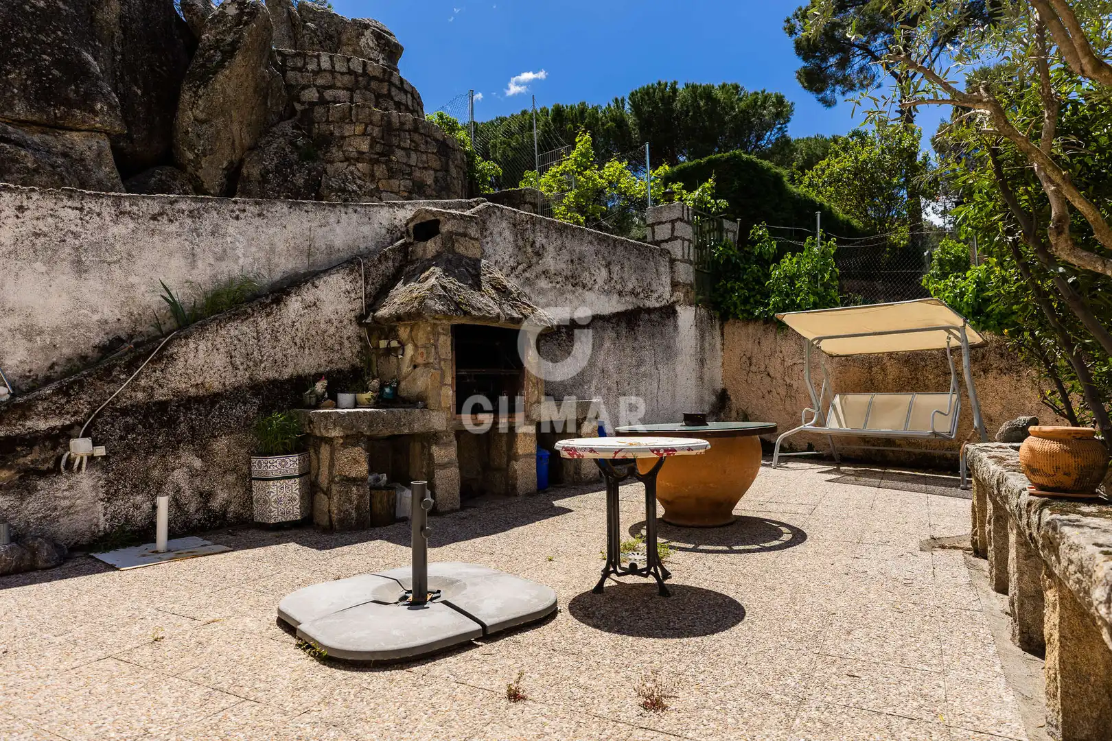 Terrace of Houses for sale in Manzanares El Real  with Heating, Private garden and Swimming Pool