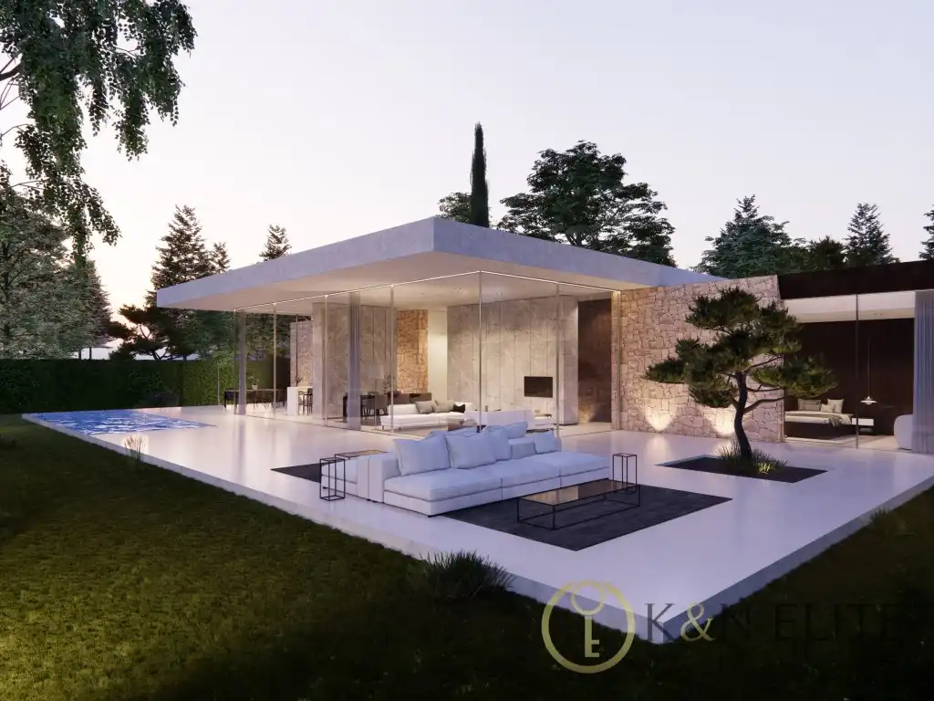 Terraza de Casa o chalet en venta en Alicante / Alacant con Aire acondicionado, Jardín privado y Piscina