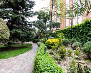 Garden of Flat for sale in  Madrid Capital  with Heating, Private garden and Terrace