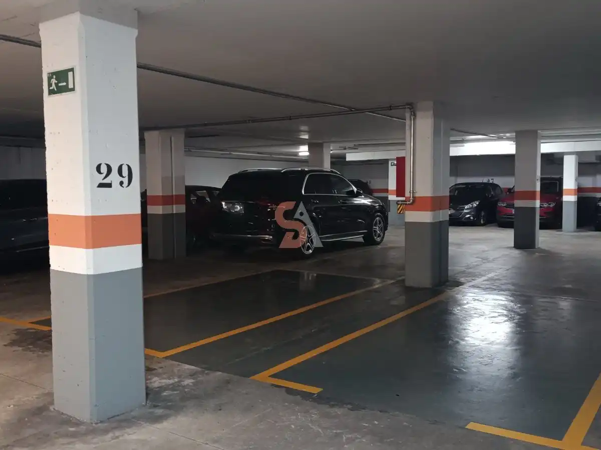 Parking of Flat for rent in Valladolid  with Heating, Terrace and Storage room