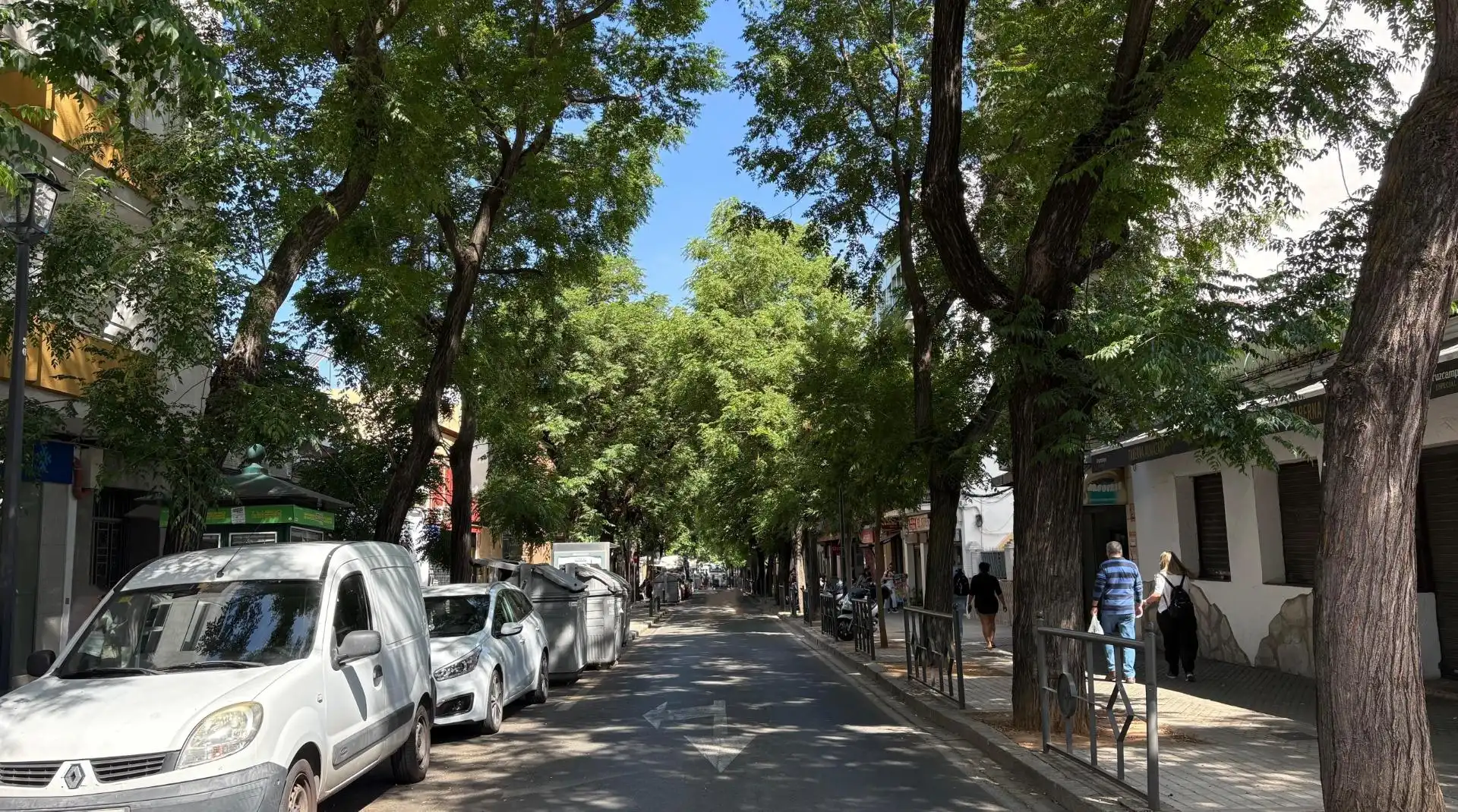 Vista exterior de Pis per a compartir en Sevilla amb Aire condicionat i Moblat