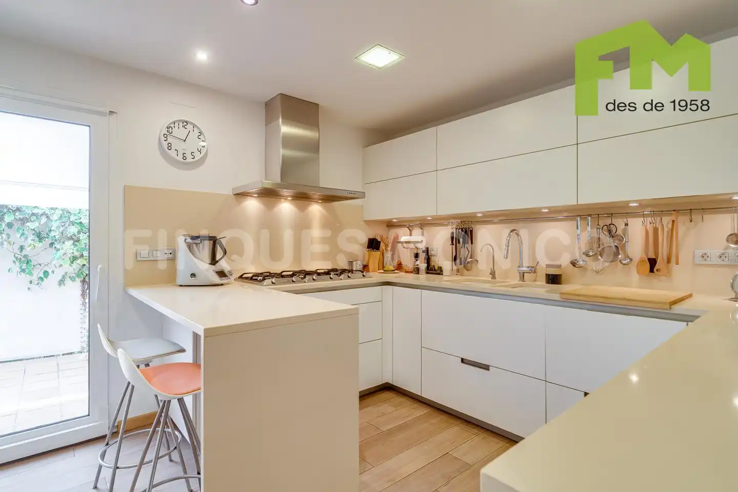 Cocina de Casa o chalet en venta en Teià con Calefacción, Jardín privado y Terraza