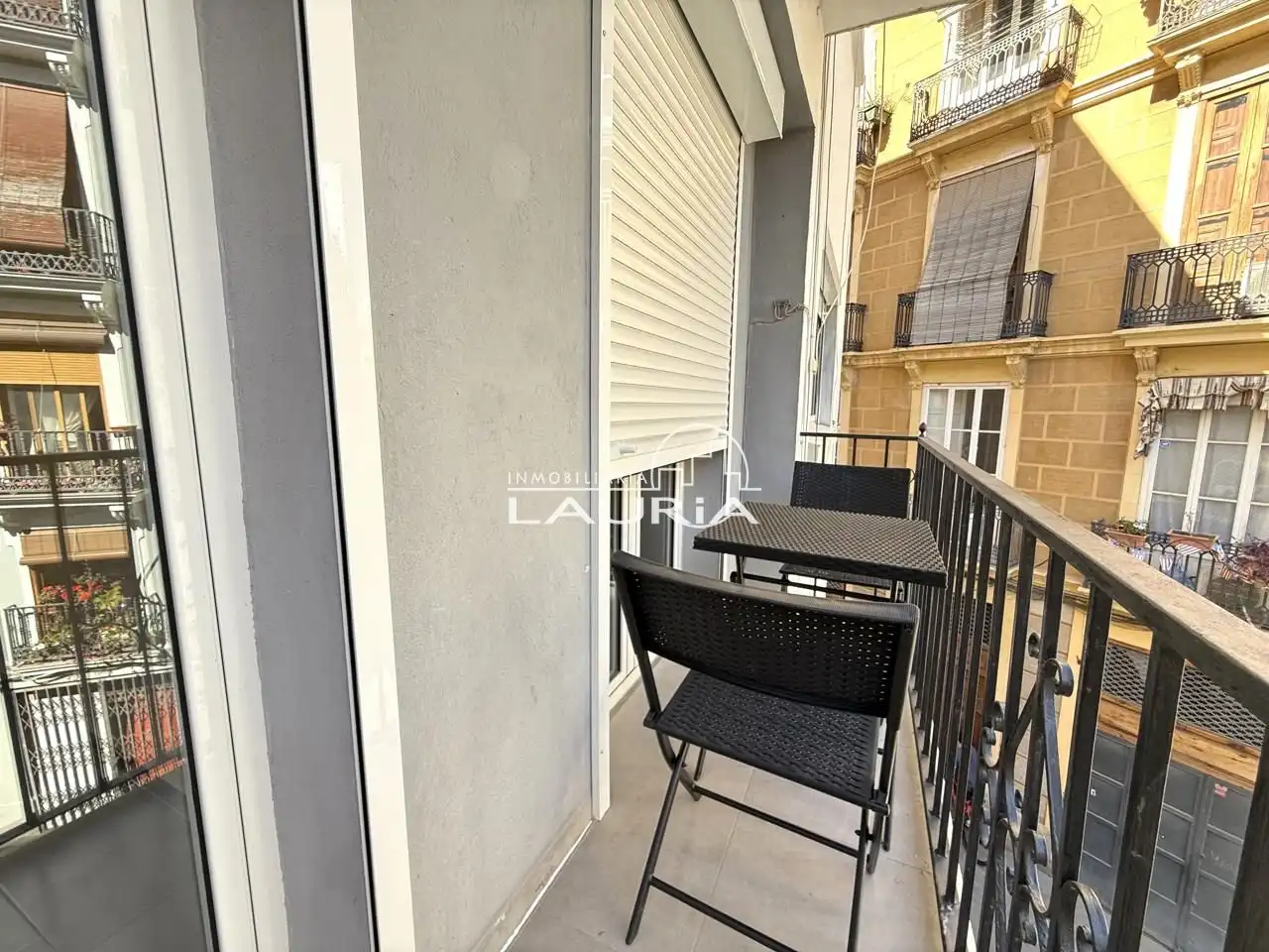 Balcony of Flat for rent in Valencia  with Air Conditioner, Heating and Terrace