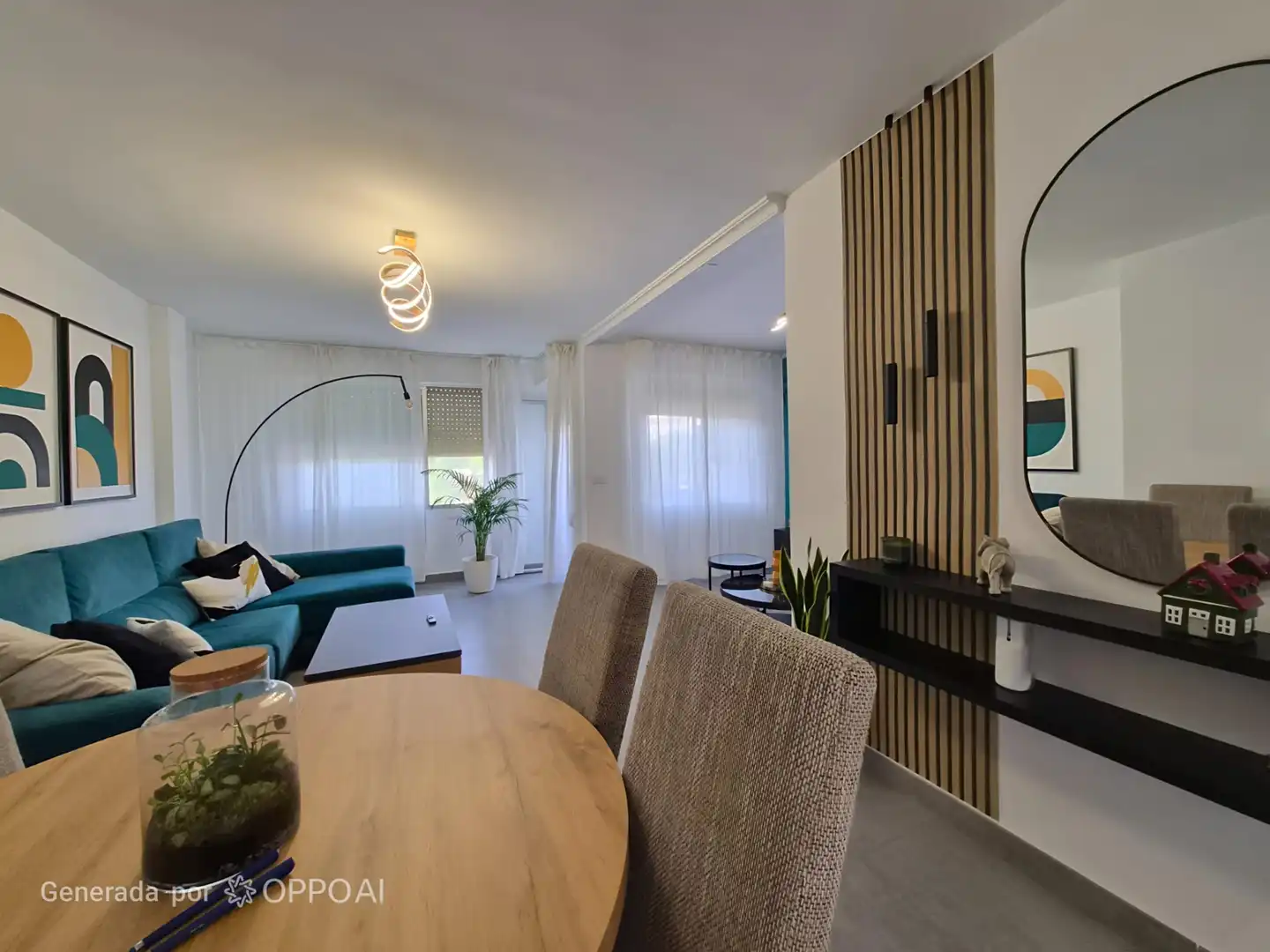 Sala de estar de Piso en venta en Vila-real con Aire acondicionado, Terraza y Amueblado