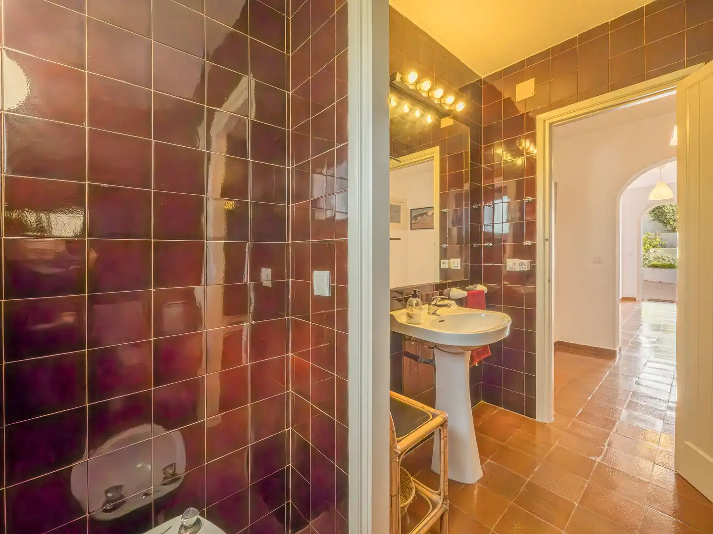 Bathroom of Flat for sale in Es Mercadal  with Private garden, Terrace and Storage room