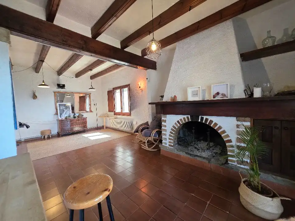 Living room of Country homes for sale in Castellar del Vallès  with Heating, Private garden and Swimming Pool