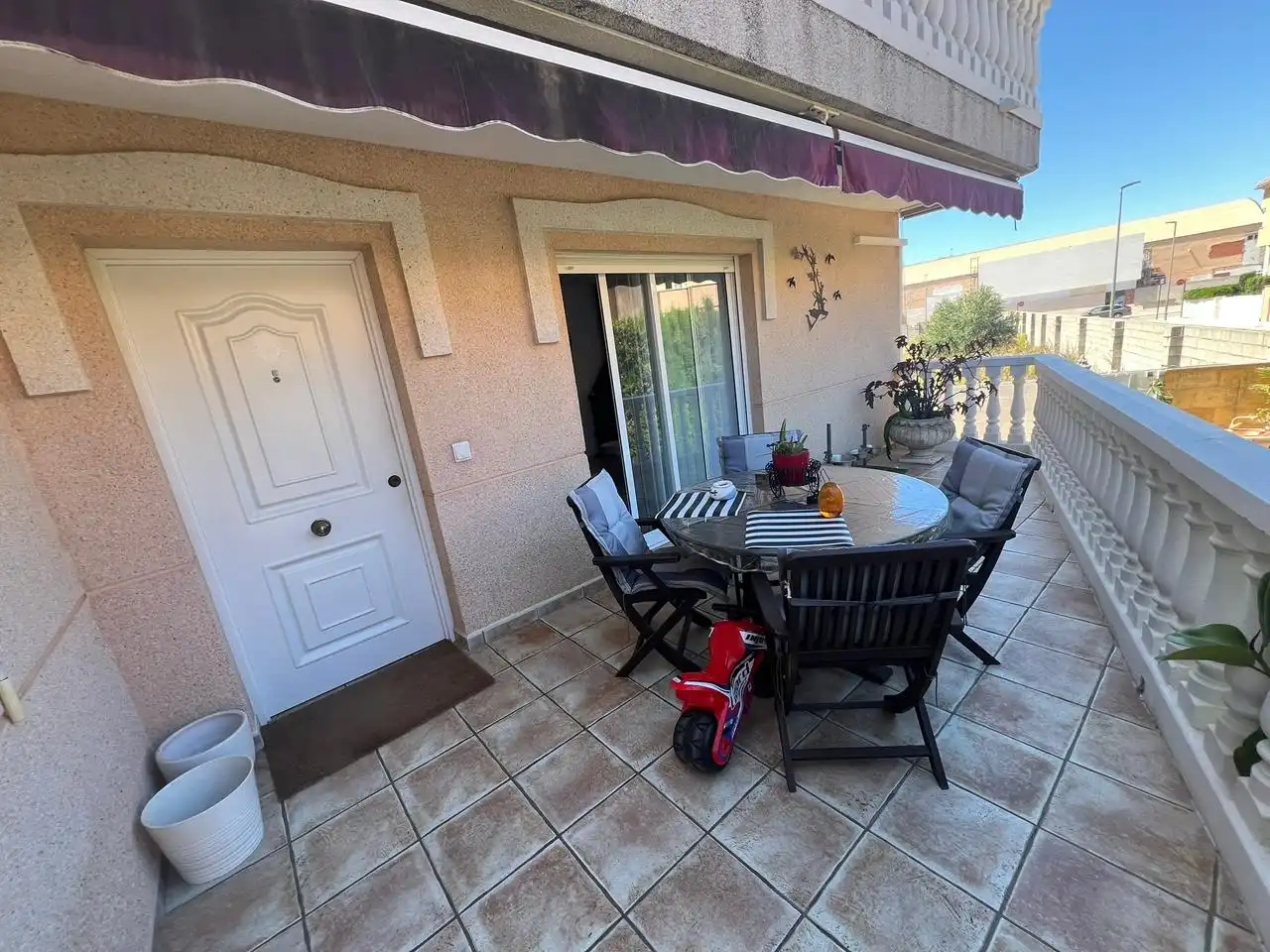 Terrassa de Casa o xalet en venda en Beniarjó amb Aire condicionat, Jardí privat i Terrassa