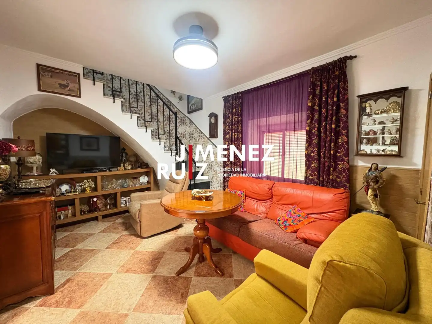 Sala de estar de Casa adosada en venta en El Puerto de Santa María con Terraza