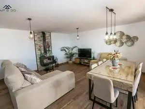 Sala d'estar de Finca rústica de lloguer en Almuñécar amb Aire condicionat, Jardí privat i Terrassa
