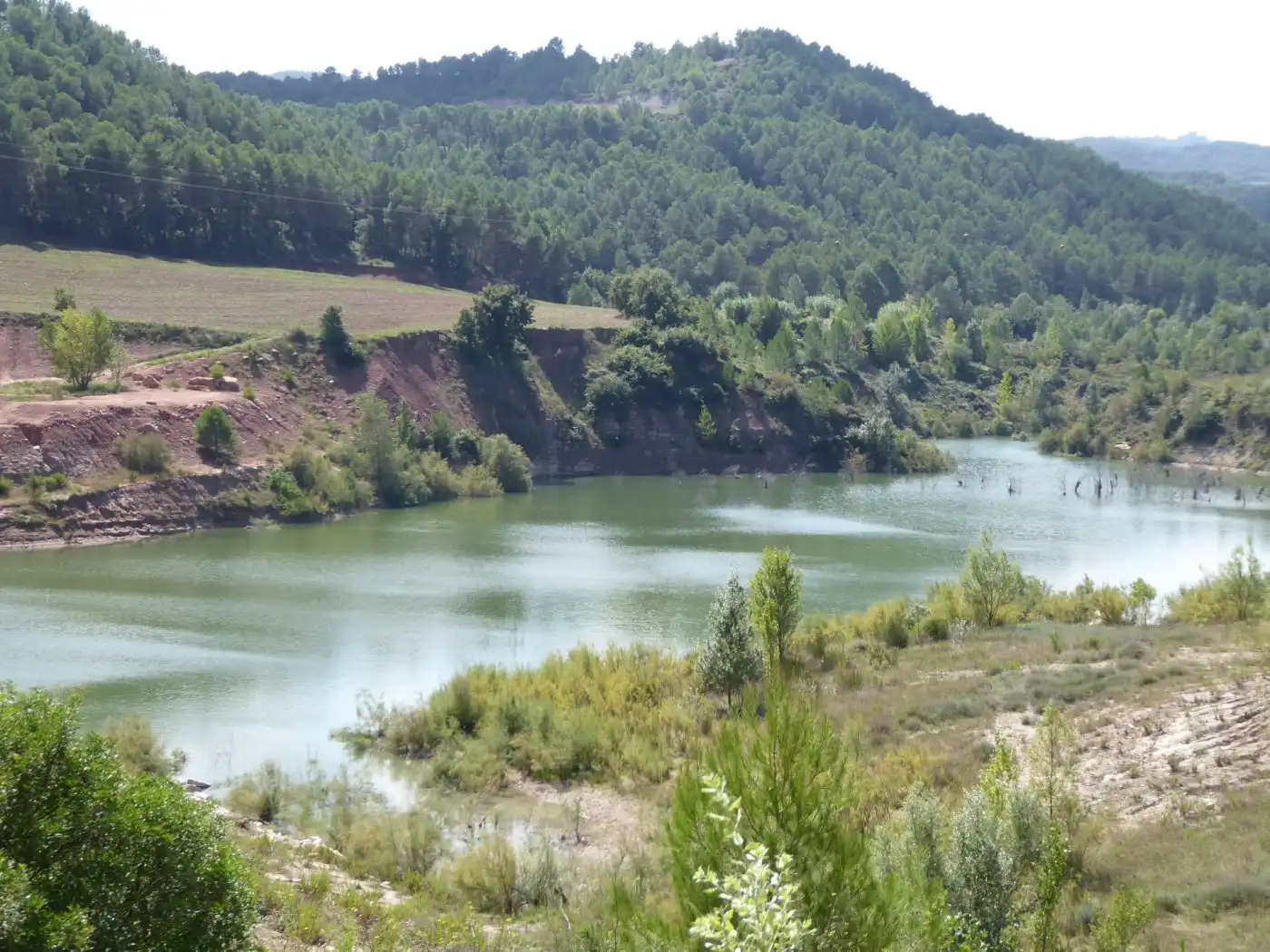 Vista exterior de Finca rústica en venta en Sant Martí de Tous con Aire acondicionado, Calefacción y Jardín privado