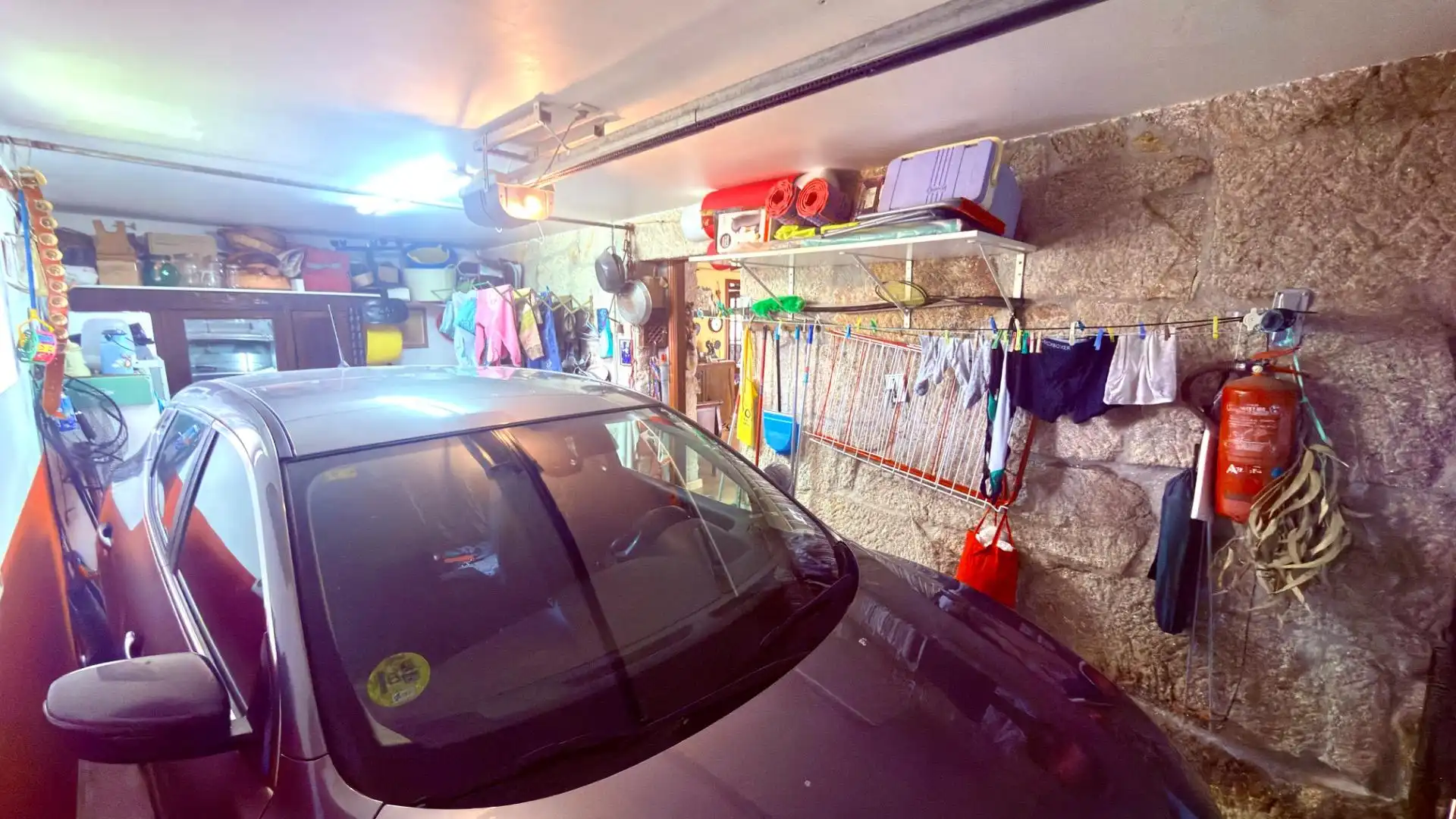 Parking of Houses for sale in Esgos  with Private garden, Parquet flooring and Furnished