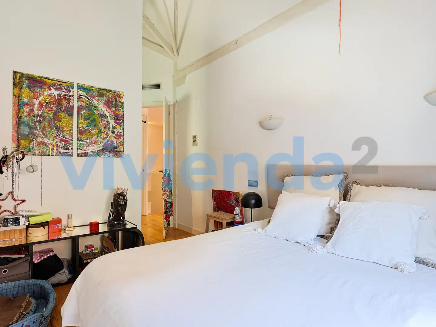 Schlafzimmer von Haus oder Chalet zur Miete in Madrid mit Heizung, Terrasse und Abstellraum