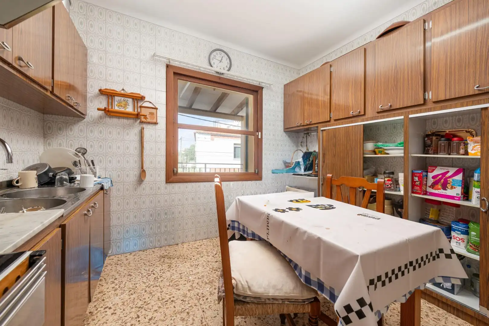 Küche von Haus oder Chalet zum Verkauf in Alcúdia mit Klimaanlage, Heizung und Privatgarten