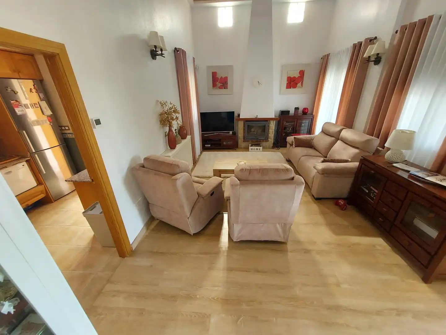 Sala d'estar de Casa o xalet en venda en Calasparra amb Aire condicionat i Moblat