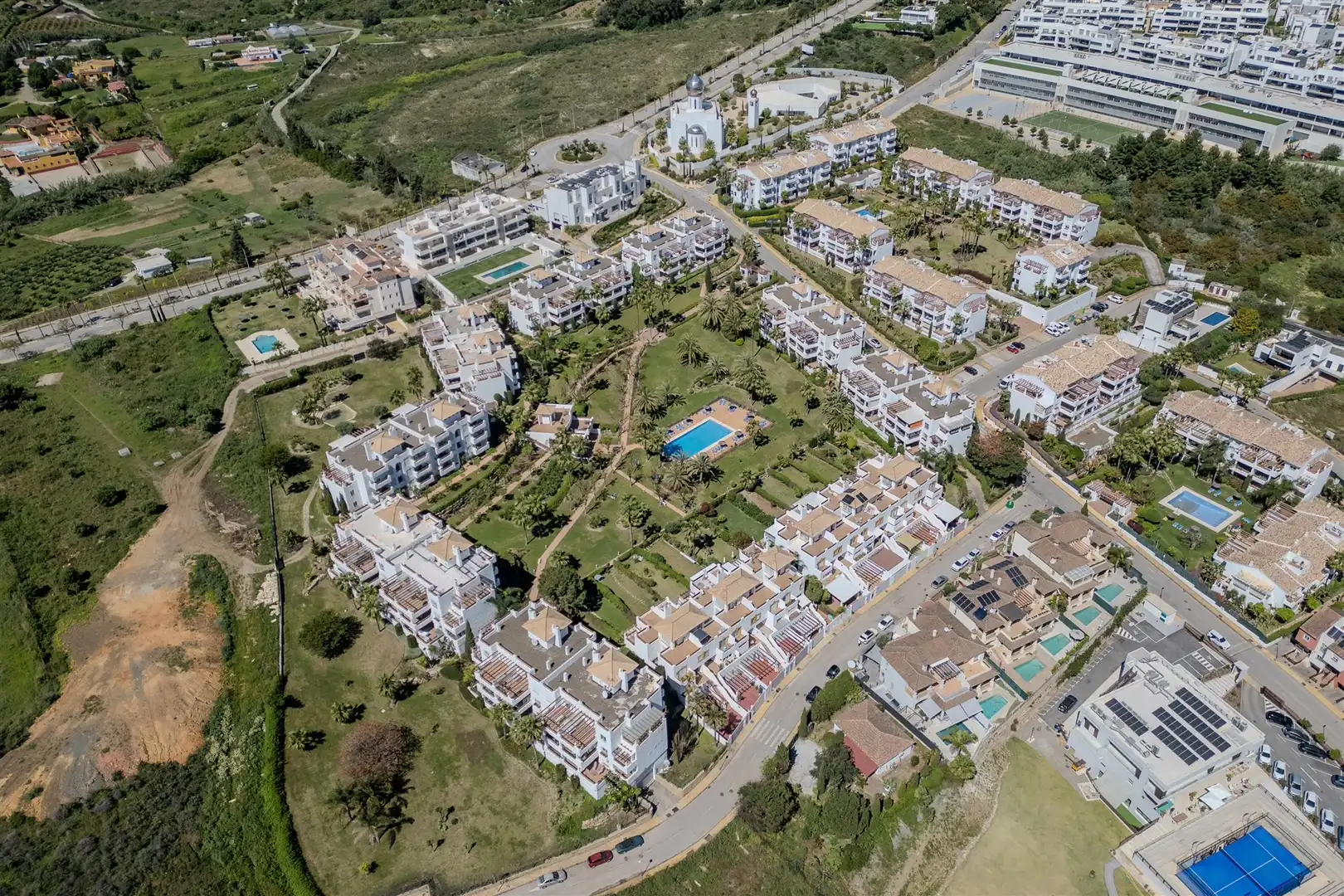 Vista exterior de Casa o xalet en venda en Estepona