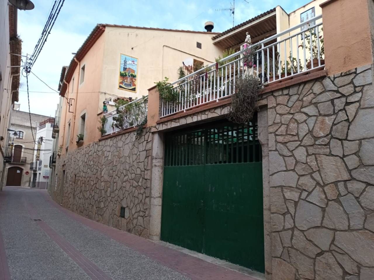Exterior view of House or chalet for sale in Borrassà  with Air Conditioner, Heating and Terrace