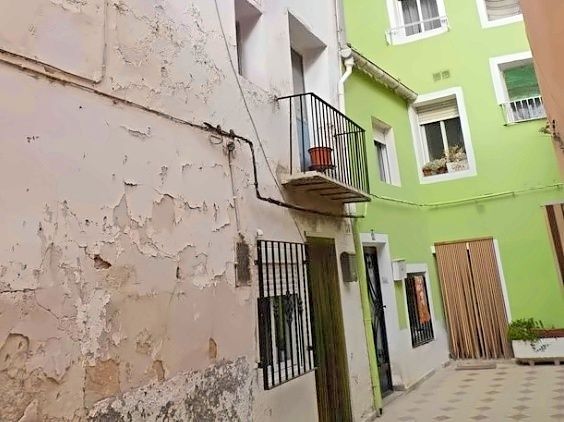 Vista exterior de Casa o xalet en venda en Utiel