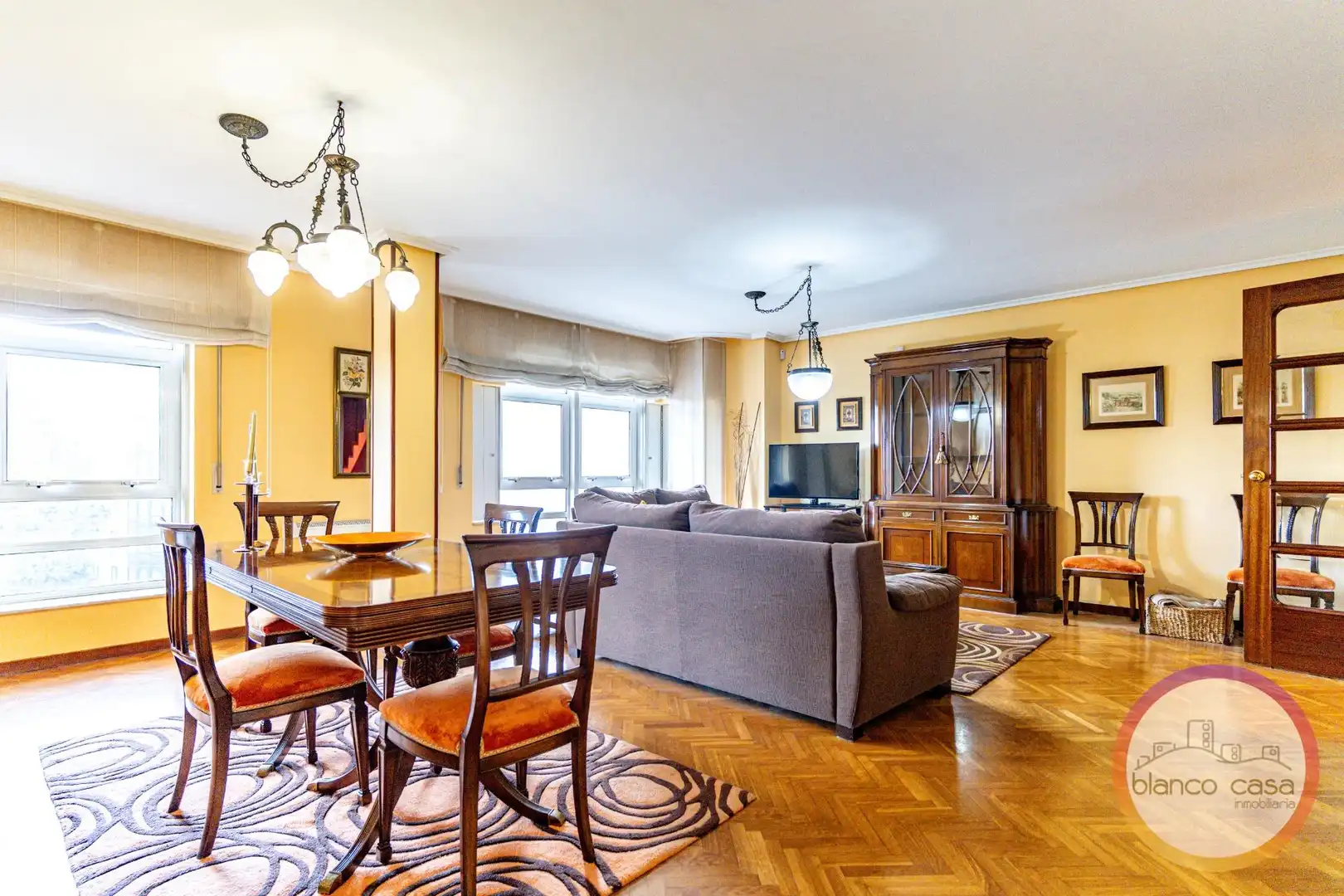 Living room of Flat for sale in Carballo  with Heating and Alarm