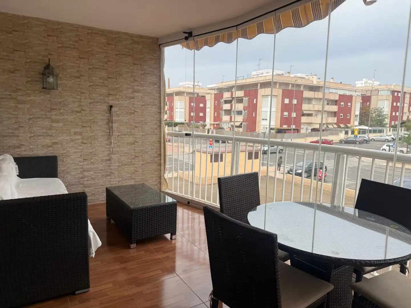 Terrasse von Wohnung zur Miete in Águilas mit Klimaanlage, Parkett und Terrasse