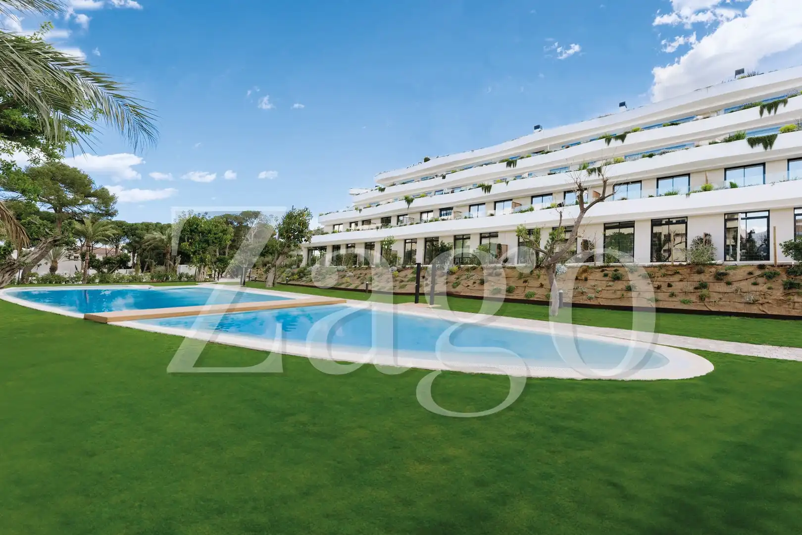 Penthouse mit Pool zum Verkauf in L'Albir