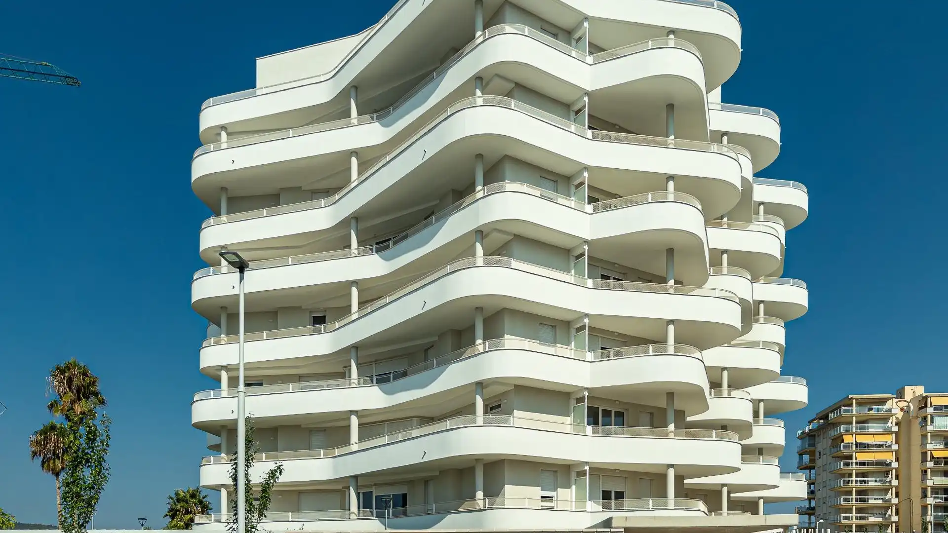 Exterior view of Apartments for sale in Peñíscola / Peníscola  with Private garden, Terrace and Community pool