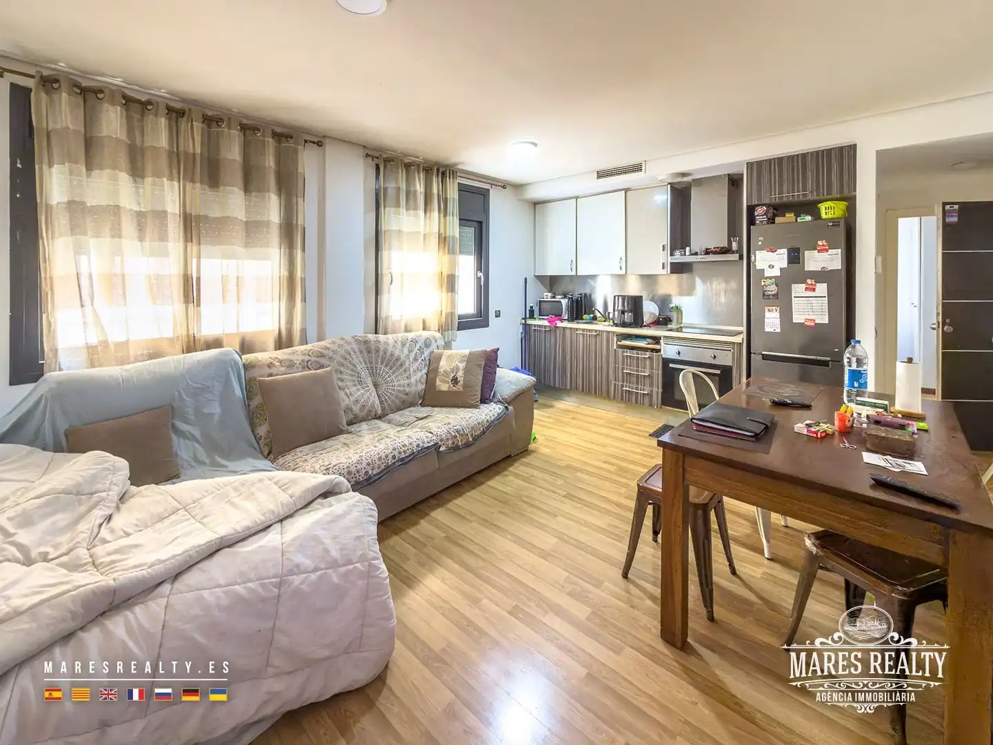 Sala d'estar de Pis en venda en Lloret de Mar amb Aire condicionat i Calefacció