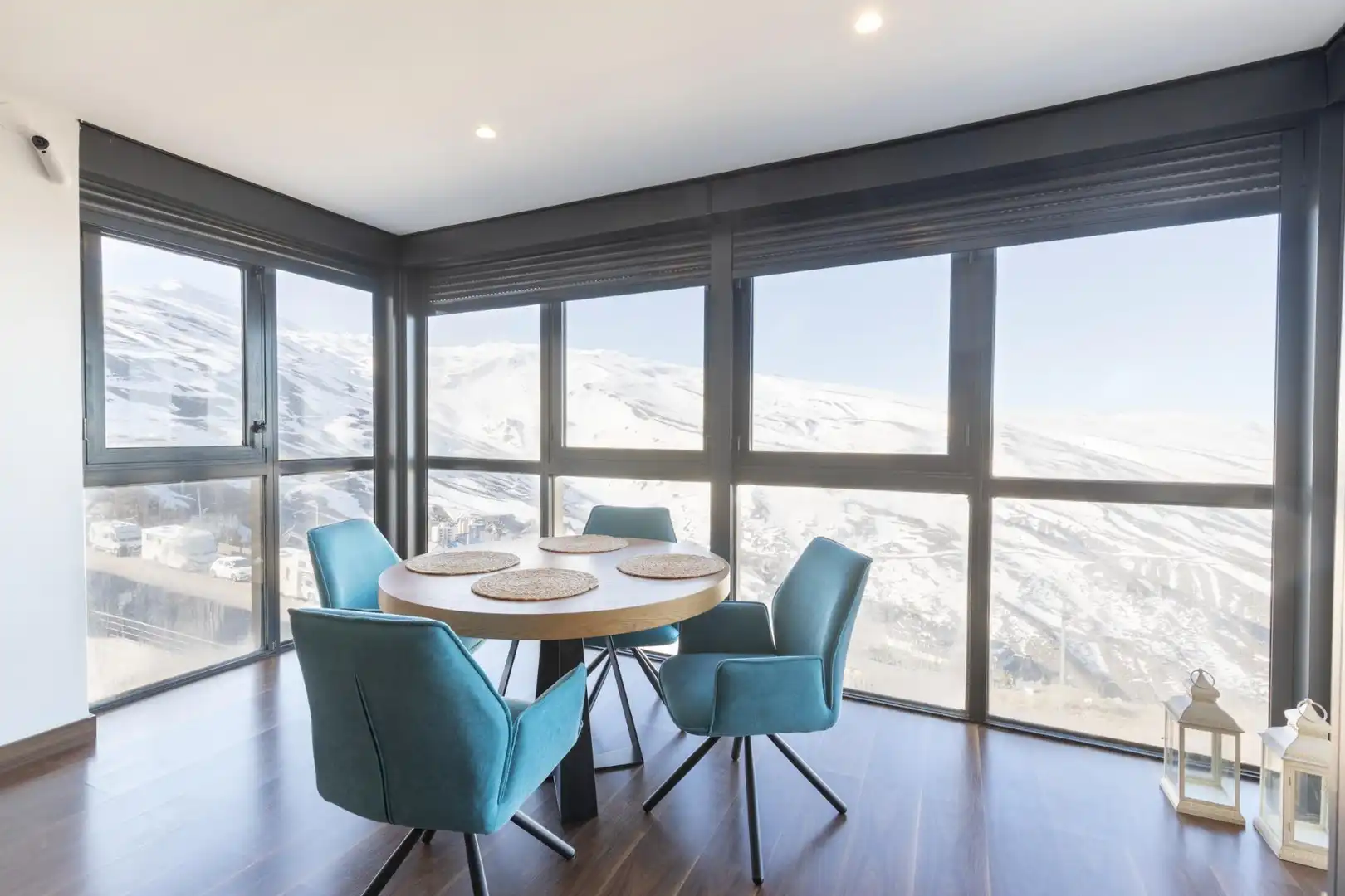 Dining room of Apartments for sale in Sierra Nevada  with Air Conditioner, Heating and Parquet flooring