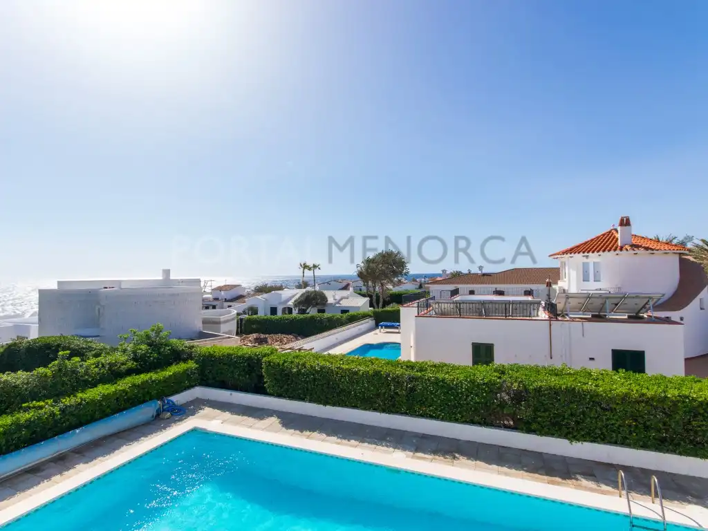 Vista exterior de Casa o xalet en venda en Sant Lluís amb Terrassa i Piscina
