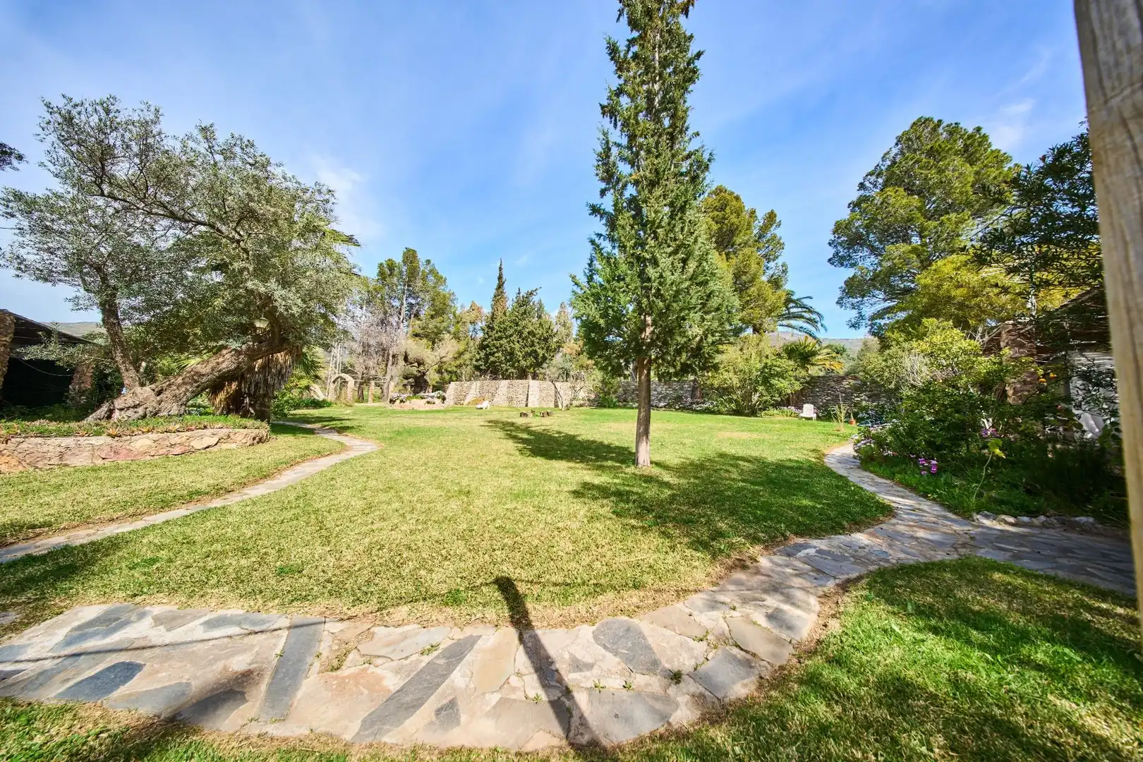 Jardí de Finca rústica en venda en Órgiva amb Jardí privat, Terrassa i Moblat