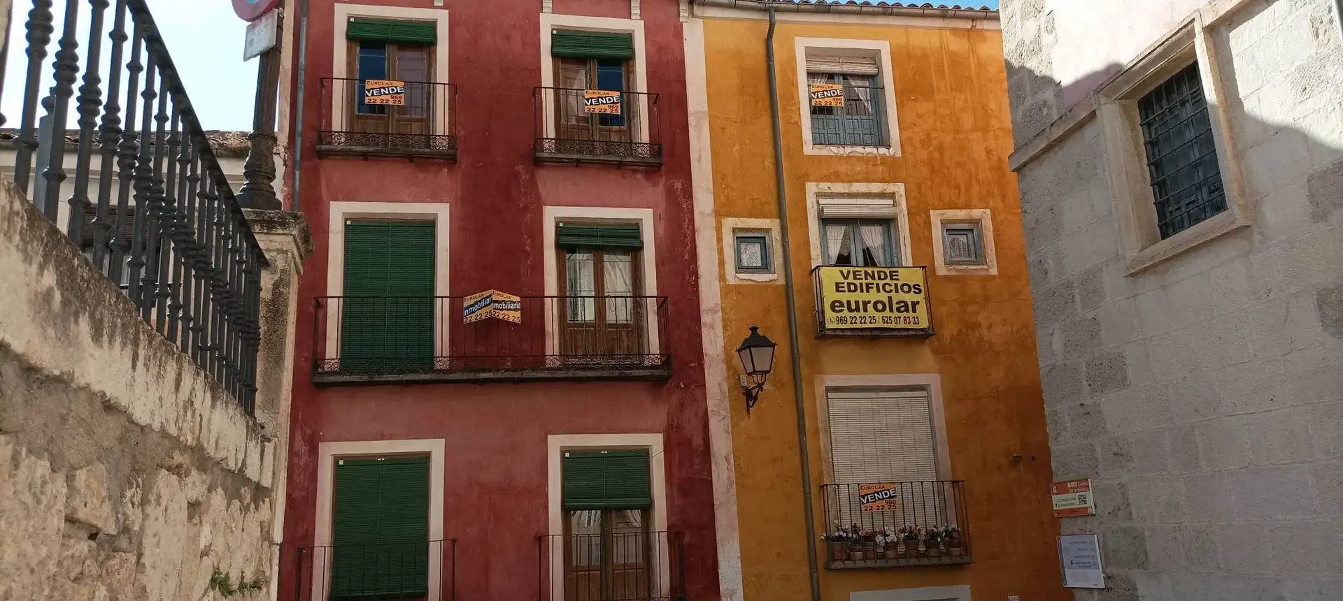 Vista exterior de Casa o xalet en venda en Cuenca amb Calefacció i Balcó