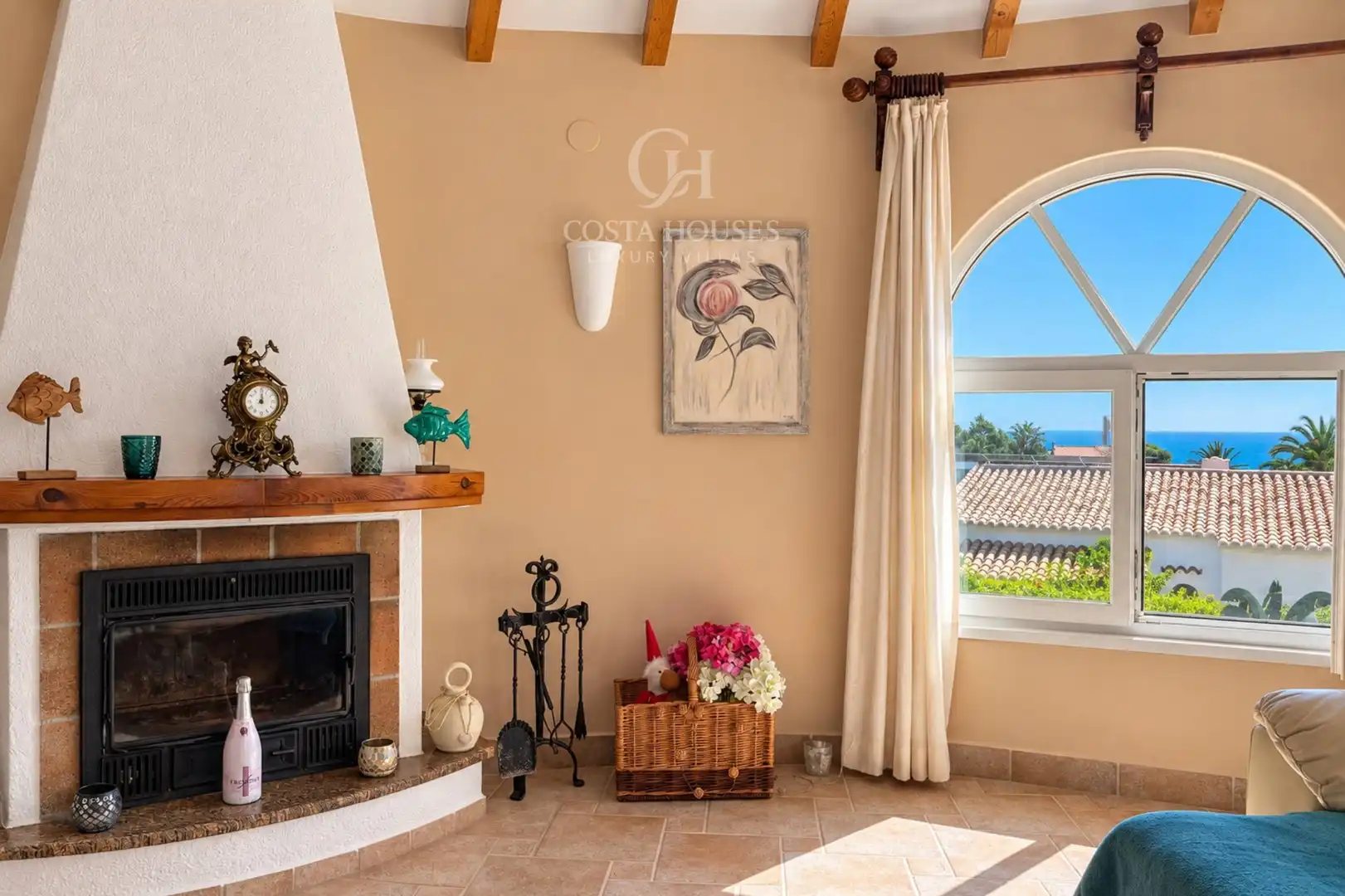 Sala d'estar de Casa o xalet en venda en Portichol - Balcón al Mar