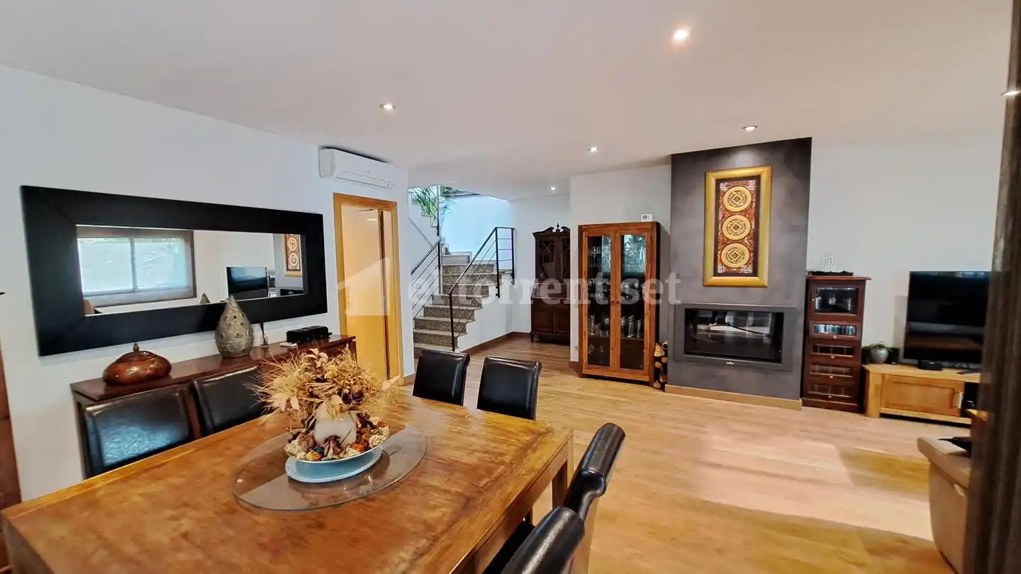 Sala de estar de Casa o chalet en venta en Argentona con Aire acondicionado, Calefacción y Jardín privado