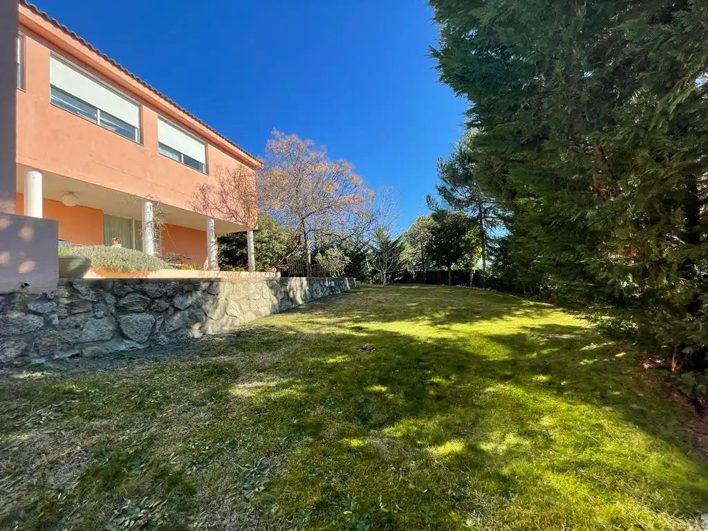 Jardí de Casa o xalet de lloguer en Torrelodones amb Calefacció, Jardí privat i Terrassa
