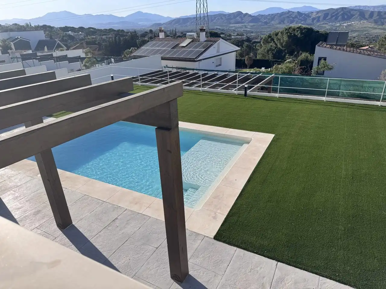 Piscina de Casa o xalet en venda en Alhaurín de la Torre