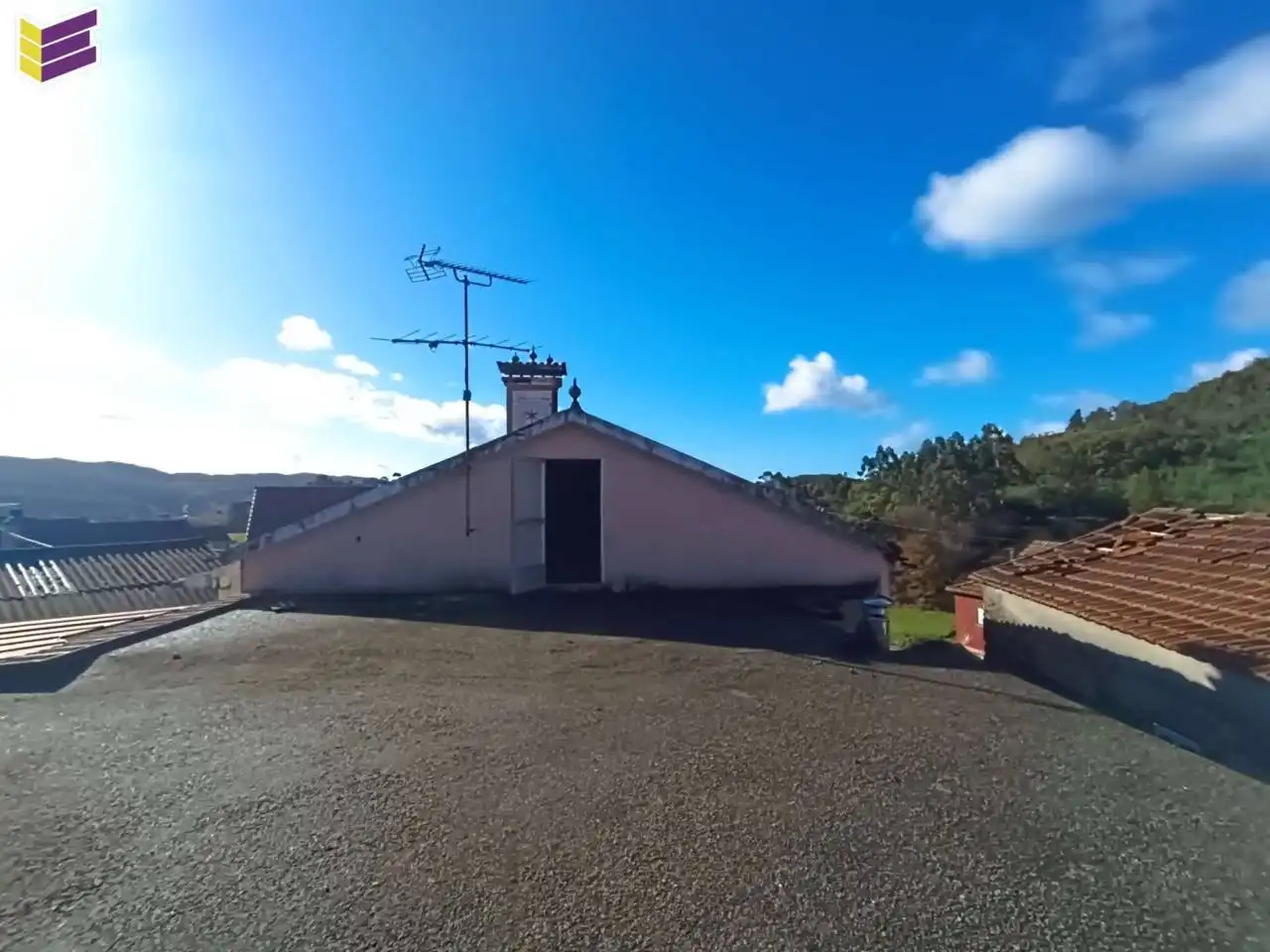 Vista exterior de Casa o chalet en venta en A Lama   con Calefacción, Jardín privado y Terraza