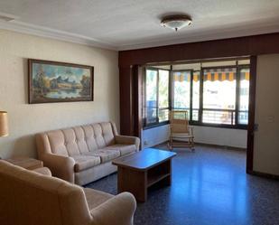 Living room of Flat for sale in Alicante / Alacant  with Heating, Private garden and Terrace