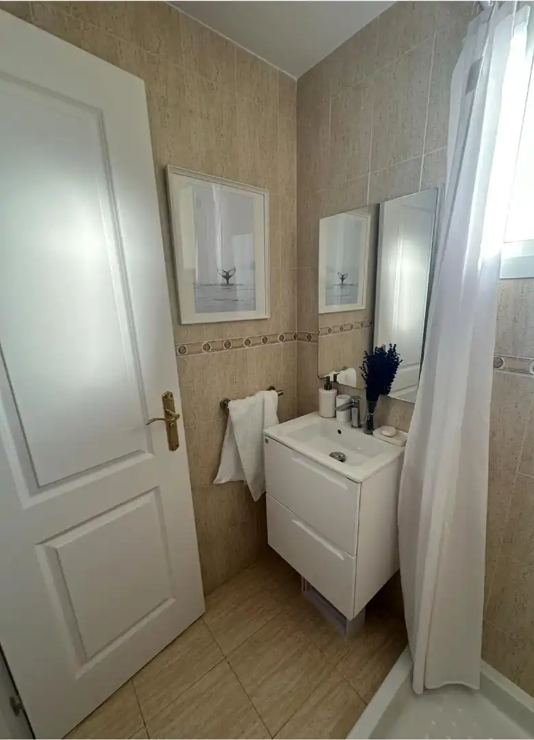 Baño de Ático en venta en Mijas con Aire acondicionado, Terraza y Piscina comunitaria