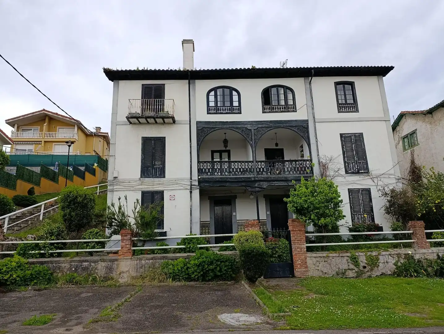 Exterior view of Flat for sale in Castrillón  with Heating