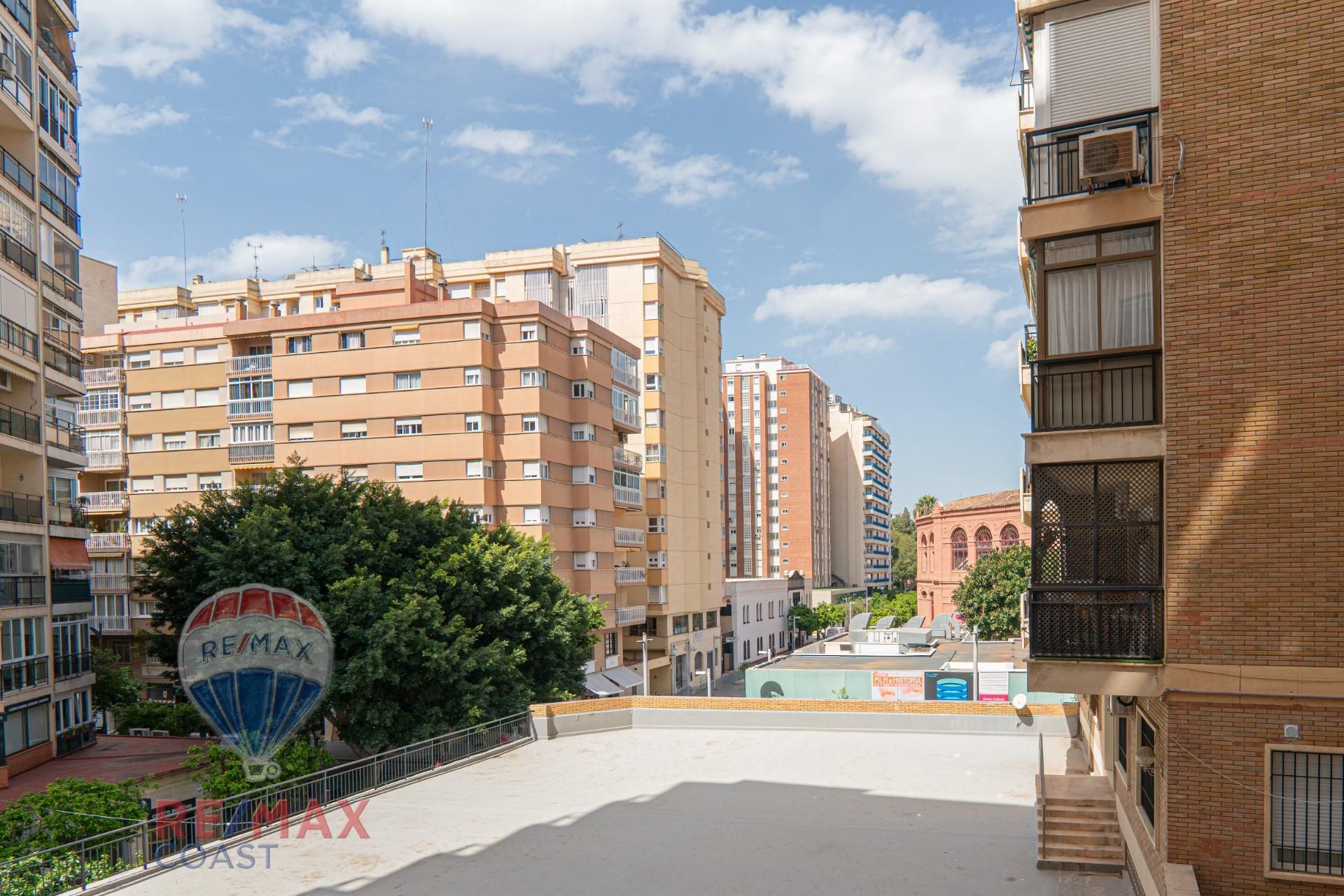Vista exterior de Pis en venda en Málaga Capital amb Aire condicionat, Calefacció i Terrassa