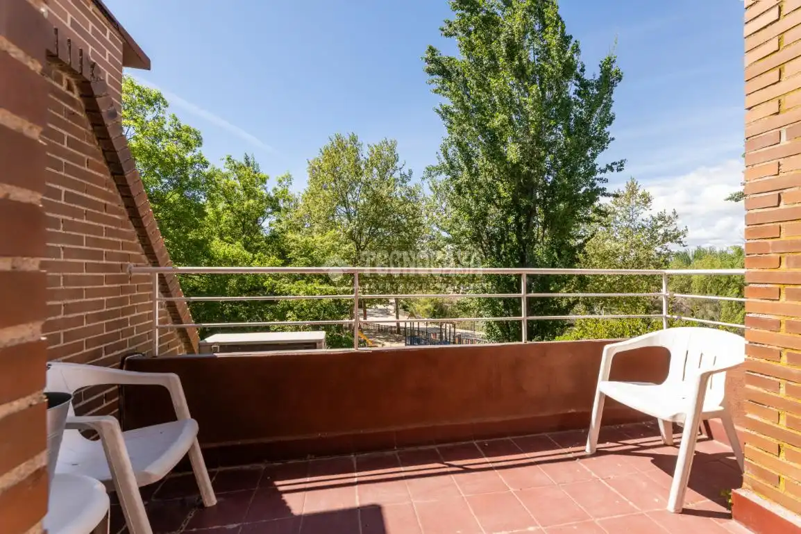 Terraza de Casa adosada en venta en Las Rozas de Madrid con Aire acondicionado, Calefacción y Terraza